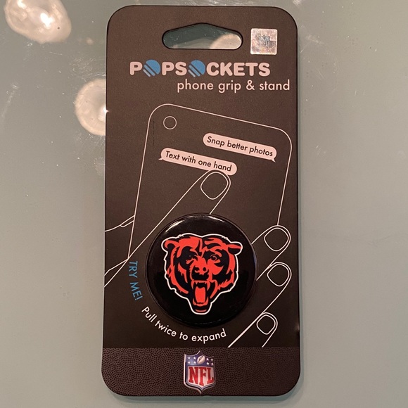 PopSocket Other - Chicago Bear Popsockets Phone Grip & Stand New